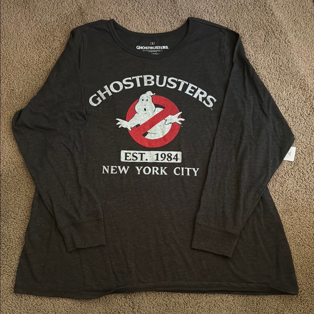 Ghostbusters Graphic Long Sleeve Shirt